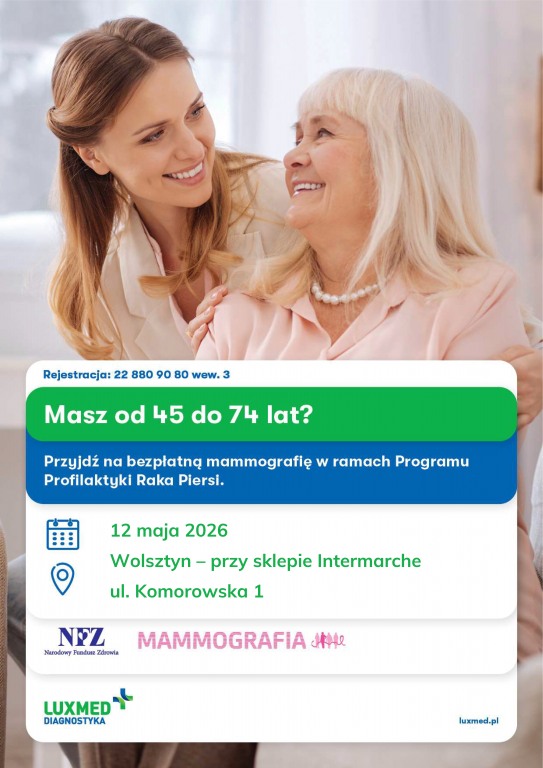 Bezp�atne badania mammograficzne